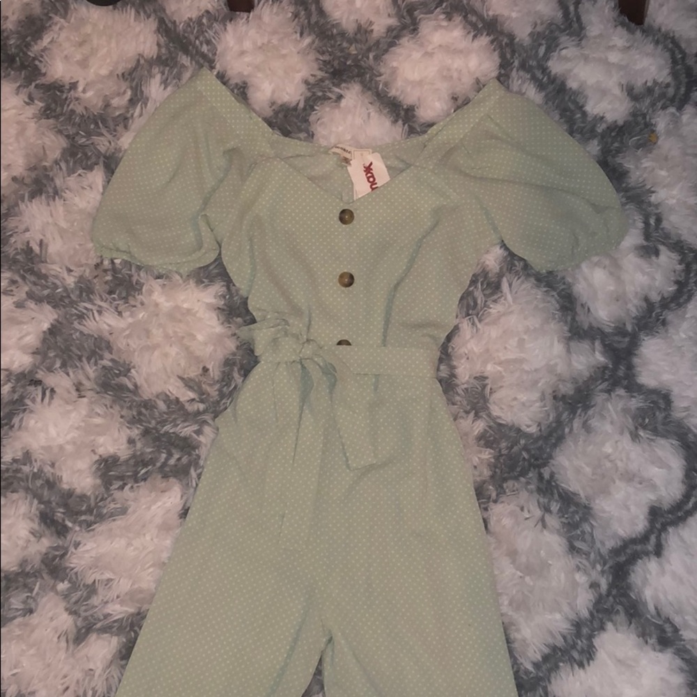 Long suit romper